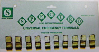 Universal Brass Battery  Terminal Card