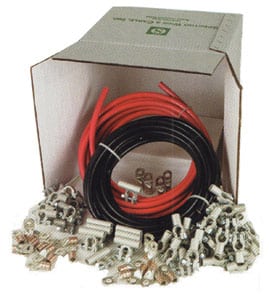 2 gauge battery cable kit