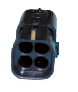 Male Terminal House 4 Way Square