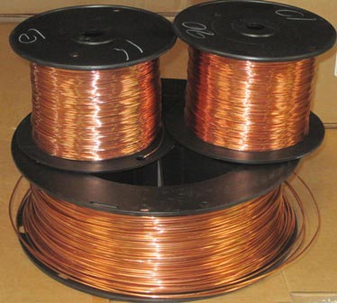 Bare Copper Plater Wire 25lb.spool